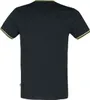 T-shirt homme coupe slim DUCANSBY Black/Yellow L Lonsdale Voir les images du produit 7