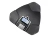A top-down view of a black conference phone on a white background. Náhled obrázku produktu
