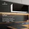 Klarstein digestoř, volně zavěšená ostrůvková digestoř, Náhled obrázku produktu 2