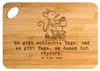 Mr. & Mrs. Panda Holzbrett Maus Töpfern - Transparent - Produktbild-Vorschau 1