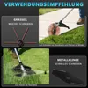 1380W Akku Rasentrimmer mit 2×4.0Ah Akku 18V, 168cm Produktbild-Vorschau 7