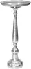 Dekosäule Silber Metall 78cm Antik Look – Kerzenständer Produktbild-Vorschau 1