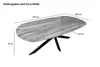 Esszimmertisch Oval 220x100cm Akazienholz massiv natur Produktbild-Vorschau 6