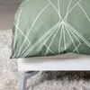 Janine Mako-Satin Bettwäsche J.D. 87054 salbeigrün jade Produktbild-Vorschau 4