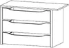 Schubkasteneinsatz 90cm für Schweber Zubhör von Rauch Packs Produktbild-Vorschau 1