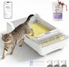 Vollständig offenes selbstreinigendes Katzenklo, Produktbild-Vorschau 1