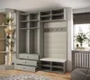 MEBLE KRYSPOL Inova 1 Möbelset Garderobe, 236,7x200x47cm - Produktbild-Vorschau 3
