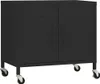 vidaXL Armoire de stockage noire 60x35x56 cm acier Voir les images du produit 1