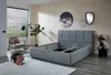 Polsterbett HARPER SIYA LF 180x200 cm silber Doppelbett Produktbild-Vorschau 4
