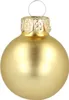 Christbaumkugeln gold Satz mit 24 Stück. 2,5 cm Produktbild-Vorschau 5