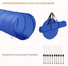 Pawhut Hunde Agility Slalom Übung Hundesport Training Produktbild-Vorschau 5