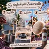 Sucre pour barbe à papa goût cola sans AZO bouteille Voir les images du produit 3