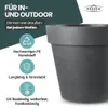 XL Pflanzkübel / Pflanztopf „LIKE“ Ø58xH51 cm - Anthrazit - Produktbild-Vorschau 4