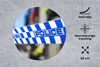 MuchoWow® Mauspad Mousepad Polizei-Reifen 30x30 cm - Produktbild-Vorschau 2
