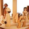 BRUBAKER Pyramide de Noël en bois - Anges, Jésus, Marie, Voir les images du produit 5
