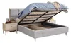 Komplett Schlafzimmer Möbel Set Bett 2x Nachttisch Produktbild-Vorschau 2