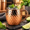 6 Moscow Mule Becher 500ml Kupferfarben Edelstahl Produktbild-Vorschau 5