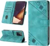 Hülle für Samsung Galaxy Note 20 Ultra Prägung Flip Leder Produktbild-Vorschau 1