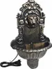 vidaXL Wandbrunnen Löwenkopf Design Bronze Produktbild-Vorschau 3