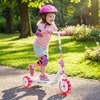 COSTWAY: Triciclo per bambini con ruote a LED, monopattino Anteprima dell’immagine prodotto 8