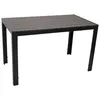 DEGAMO Gartentisch Esstisch SORANO 125x70cm, Alu anthrazit Produktbild-Vorschau 5