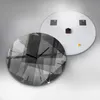 Wallfluent Hodiny - Kulaté Skleněné Nástěnné Hodiny - Tichý Náhled obrázku produktu 4