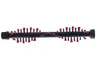 A vacuum cleaner brush roller with red and blue bristles. Produktbild-Vorschau