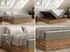 MKS MEBLE Boxspringbett, Polsterbett WOOD ZERO ohne Produktbild-Vorschau 2