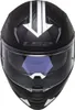 LS2 FF811 Casco Vector II Splitter, nero/bianco, M (57/58) Anteprima dell’immagine prodotto 2