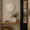 Horloge murale minimaliste SUM, motif marbre, Ø 30 cm Voir les images du produit 6