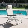 Chaise longue de plage Pliable avec accoudoirs en aluminium Voir les images du produit 7