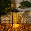 Solarleuchte Garten Laterne 26 cm Solarlampe Außen Produktbild-Vorschau 2