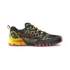 Trailrunning-Schuh "Bushido III Gtx" von La Sportiva in Schwarz mit gelben und roten Akzenten. Produktbild-Vorschau