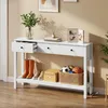 BEALIFE Flurkonsole 130x30x80 cm mit 3 Schubladen | Produktbild-Vorschau 1