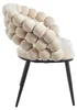 Furnitex Stuhl K 20-FX (B) Stoff Rivirra 06 Beige Produktbild-Vorschau 3