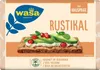 A package of Wasa Rustikal knäckebrot with a topping of cream cheese, avocado, and berries. Produktbild-Vorschau