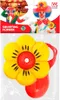 Maxi Spritzblume zum Clown Kostüm - Bunt | Lustiges Zubehör Produktbild-Vorschau 3
