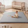 Comomy Baby Spielmatte 127x127cm Einfarbig Leder Produktbild-Vorschau 8