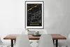 MuchoWow® Gerahmtes Poster Stadtplan - Karte - Bergkamen - Produktbild-Vorschau 3