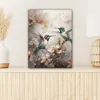 Wanddeko 30x40 cm - Tiere - Kolibri - Vögel - Blumen - Produktbild-Vorschau 6