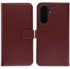 Funda de Cuero Auténtico tipo Libro para Samsung Galaxy A57 Vista previa de la imagen del producto 1
