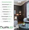LUMILED LED Plafonnier 72W 6480lm 50cm Plafonnier CCT Voir les images du produit 2