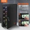 Szafka na klucze VEVOR szafka na klucze 200 kluczy, czarna Podgląd zdjęcia produktu 2