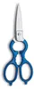 3 Claveles 00401 Schere de Küche 200 mm Blau, Edelstahl Produktbild-Vorschau 1