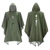 Qunature Multifunktional Regenponcho Klappbar Wasserdicht Produktbild-Vorschau 2