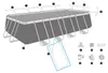 Bestway® Ersatzteil U-Träger (verzinkt) für alle Bestway® Produktbild-Vorschau 2