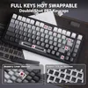 Angriffshai M86 Dichtung Mechanische Tastatur, 75% TRI-Mode Produktbild-Vorschau 6