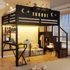 Flieks stapelbed 140x200 cm met USB-poort, hoogslaper met Productafbeelding-voorbeeld 1