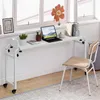 COSTWAY Tavolino da letto con rotelle, tavolino regolabile Anteprima dell’immagine prodotto 7