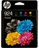 HP 6C3Z1NE 4-Pack BK/C/M/Y No. 924 Voir les images du produit 1